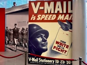 WWII wall wrap & signage exhibit display